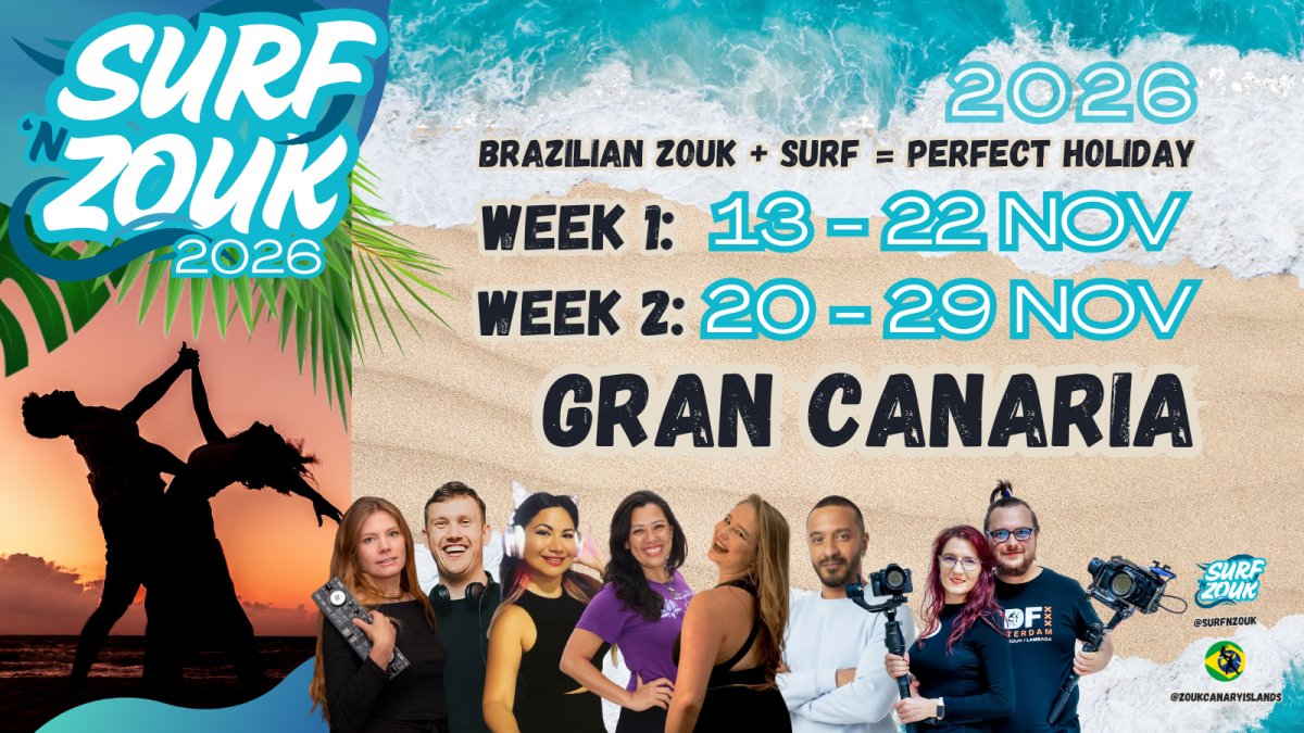 Surf 'n Zouk 2026 GRAN CANARIA