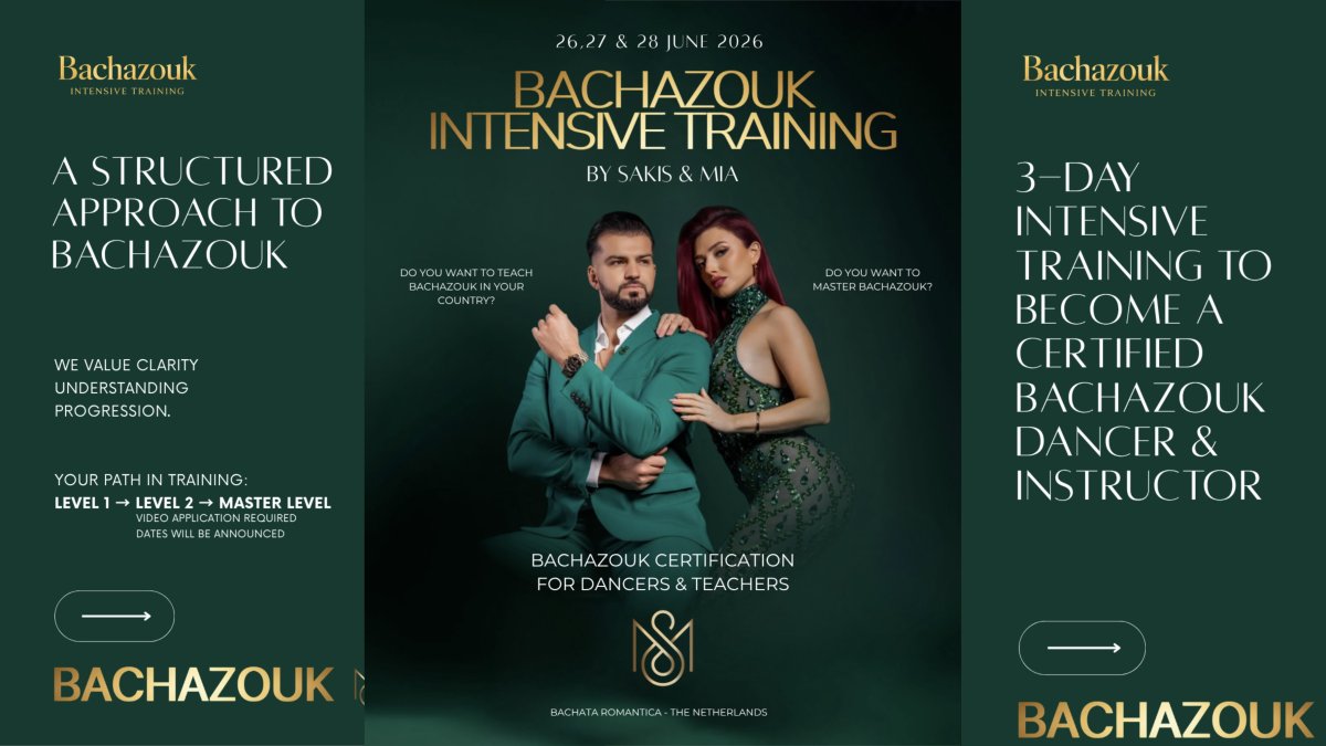 BACHAZOUK INTENSIVE TRAINING + CERTIFICATION 🎓 LEVEL 1