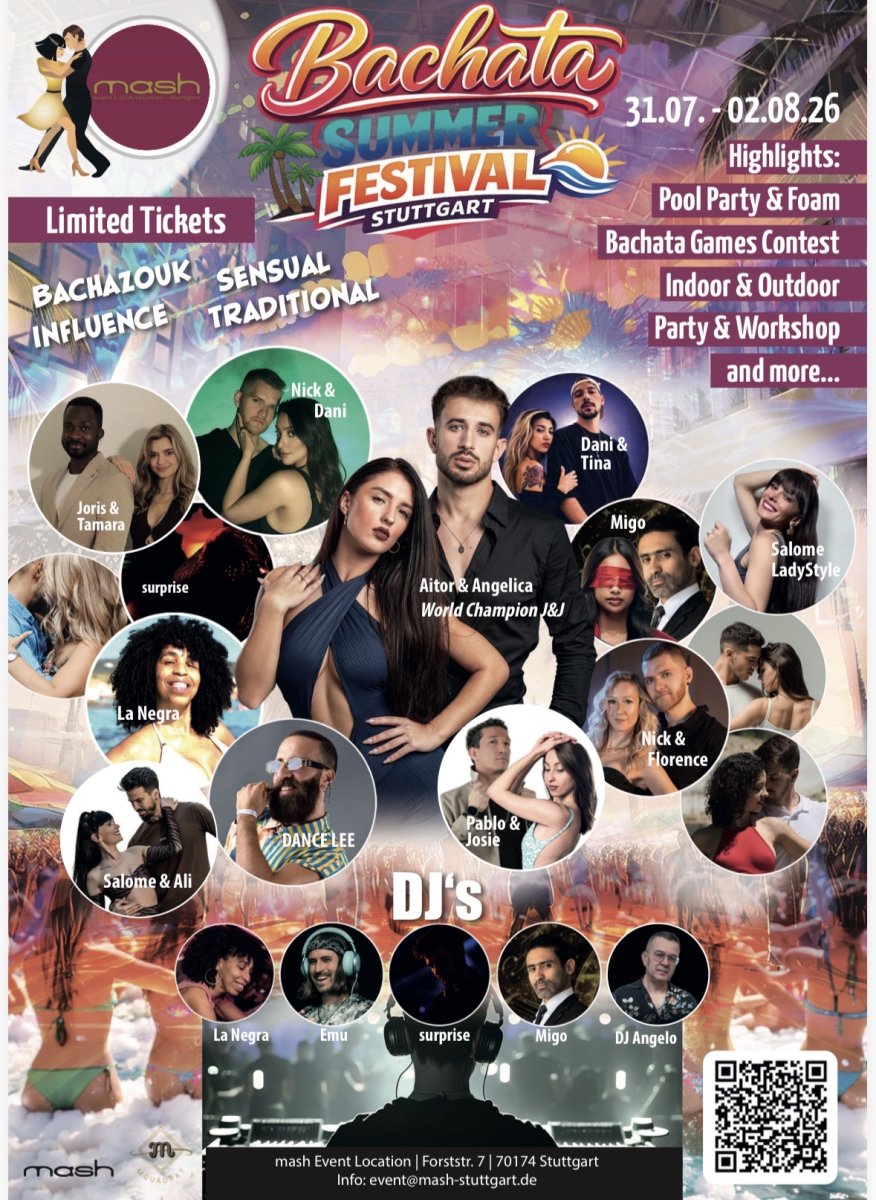 Summer Bachata Festival Stuttgart 2026