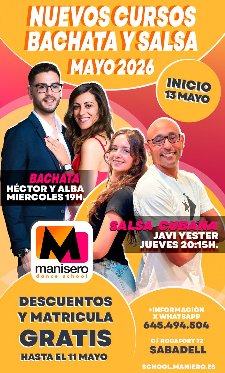 CURSOS DE INICIO EN MAYO 