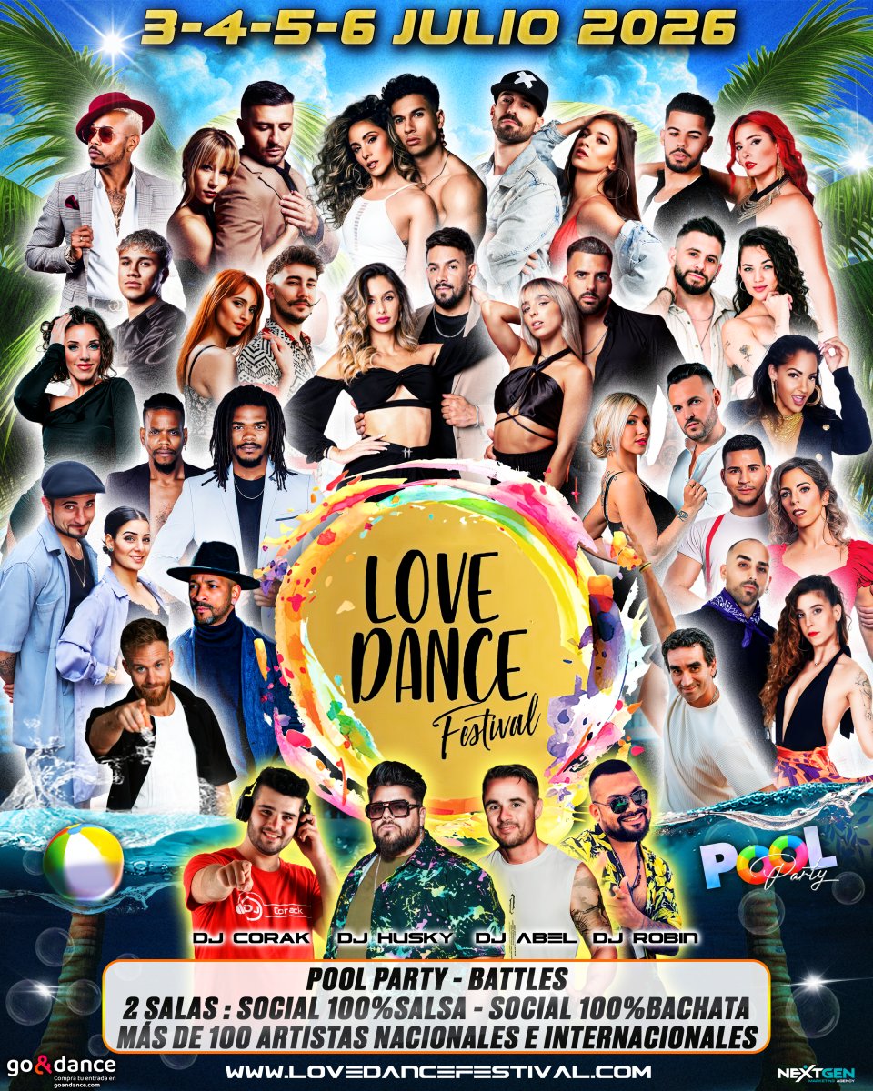Love Dance Festival 14th Edition - 3-4-5-6 Julio 2026