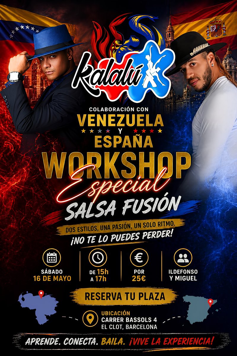 TALLER SALSA FUSIÓN 