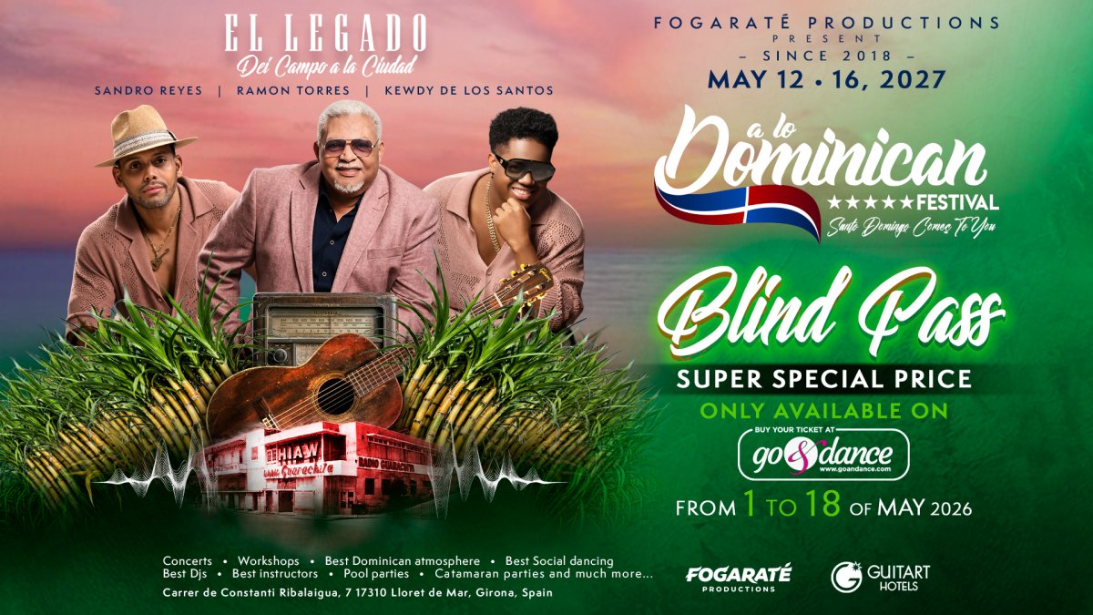 A LO DOMINICAN FESTIVAL 2027 (8ª EDICIÓN - DEI CAMPO A LA CIUDAD)