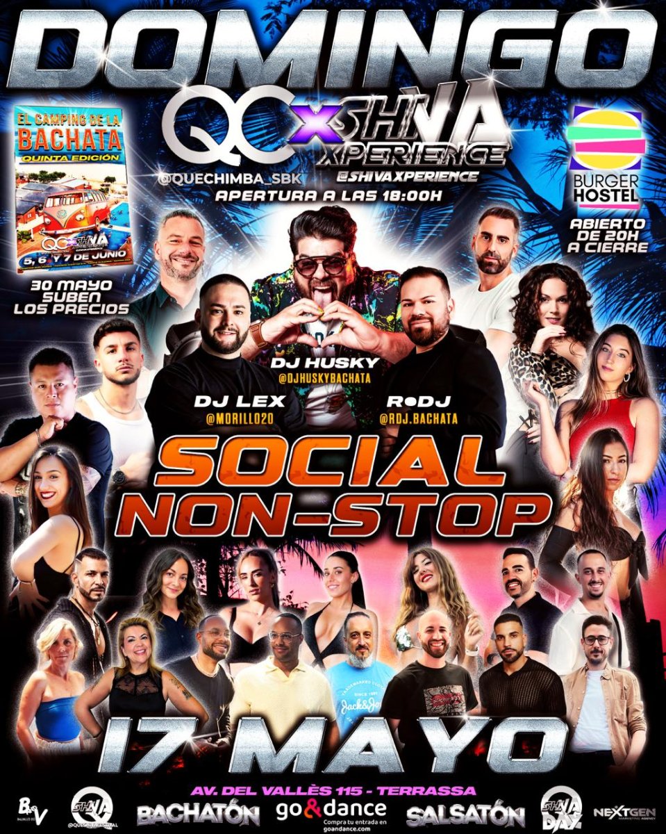 💥💥 DOMINGO 17 DE MAYO 💥💥 SOCIAL SIN INTERRUPCIONES QC ❌ SHIVA 💥💥