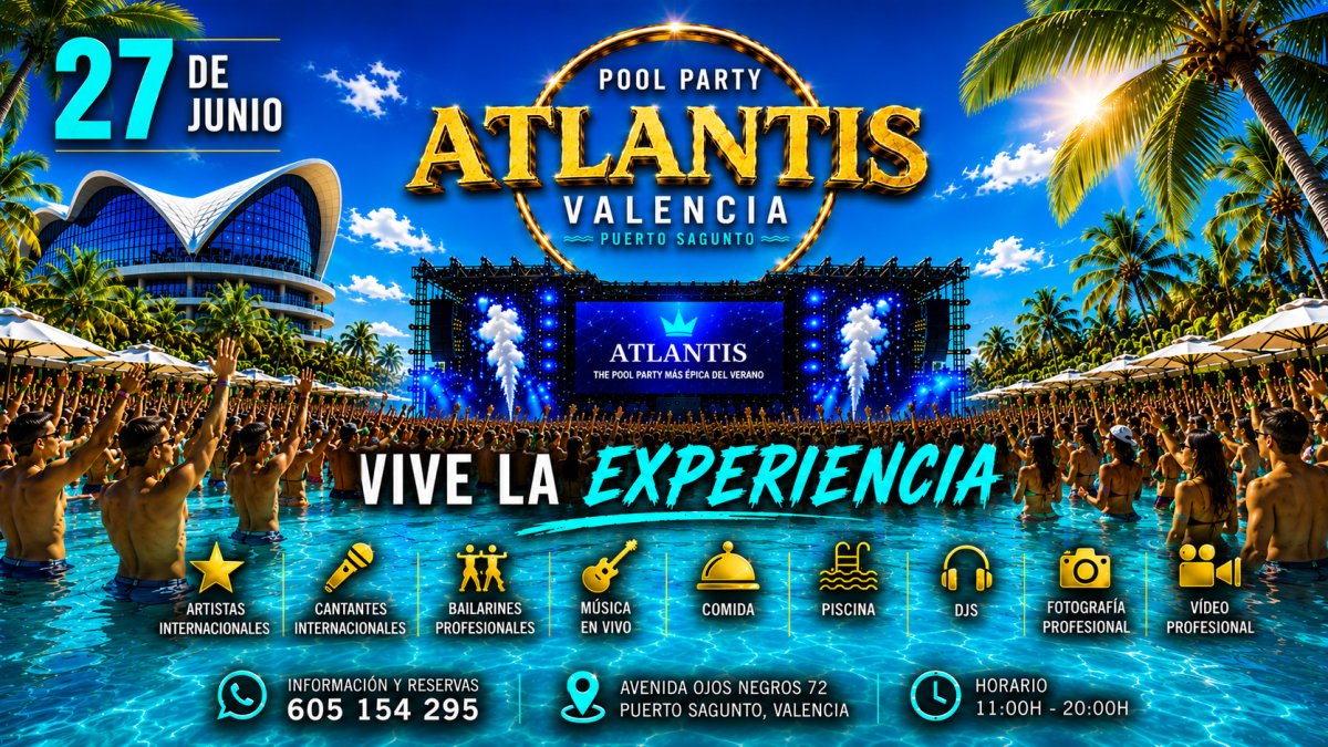 Atlantis Pool Party