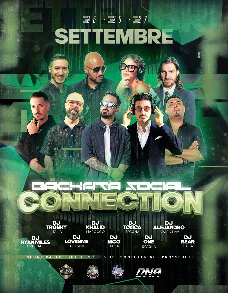 25/26/27 SETTEMBRE - BACHATA SOCIAL CONNECTION 