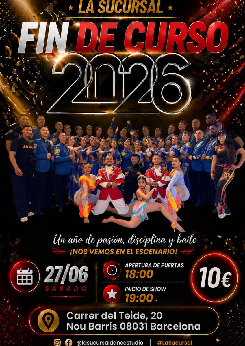 Fin de curso La Sucursal Dance Studio