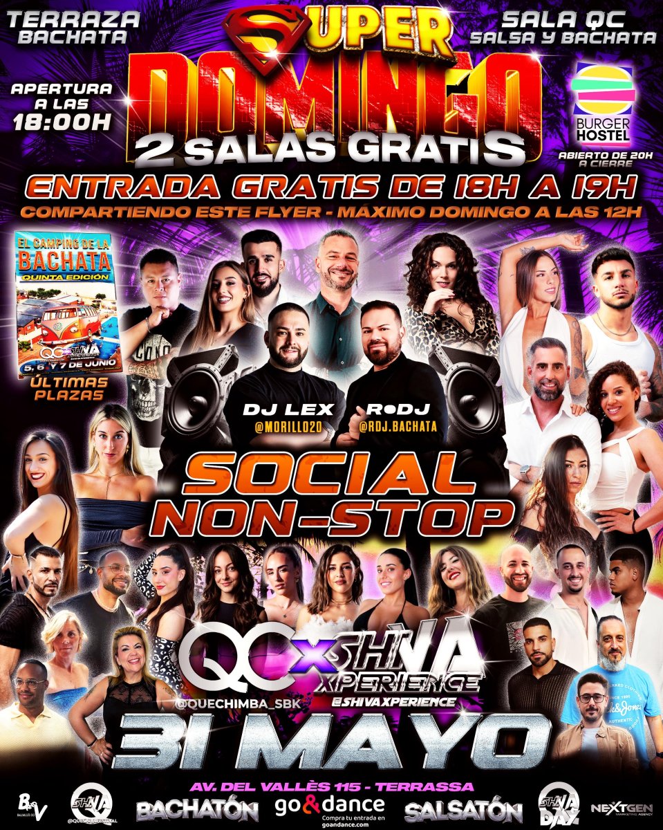 💥💥 SUPER DOMINGO 2 SALAS GRATIS* 💥💥 31 DE MAYO QC ❌ SHIVA 💥💥