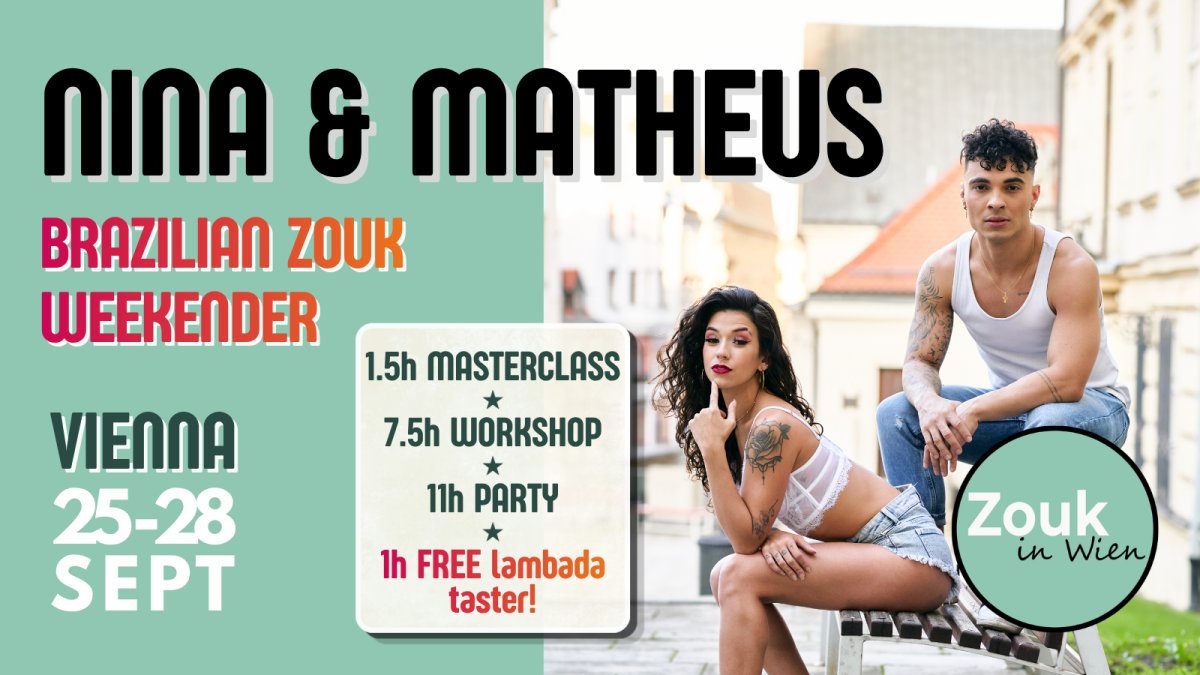 Nina & Matheus Brazilian Zouk Weekender
