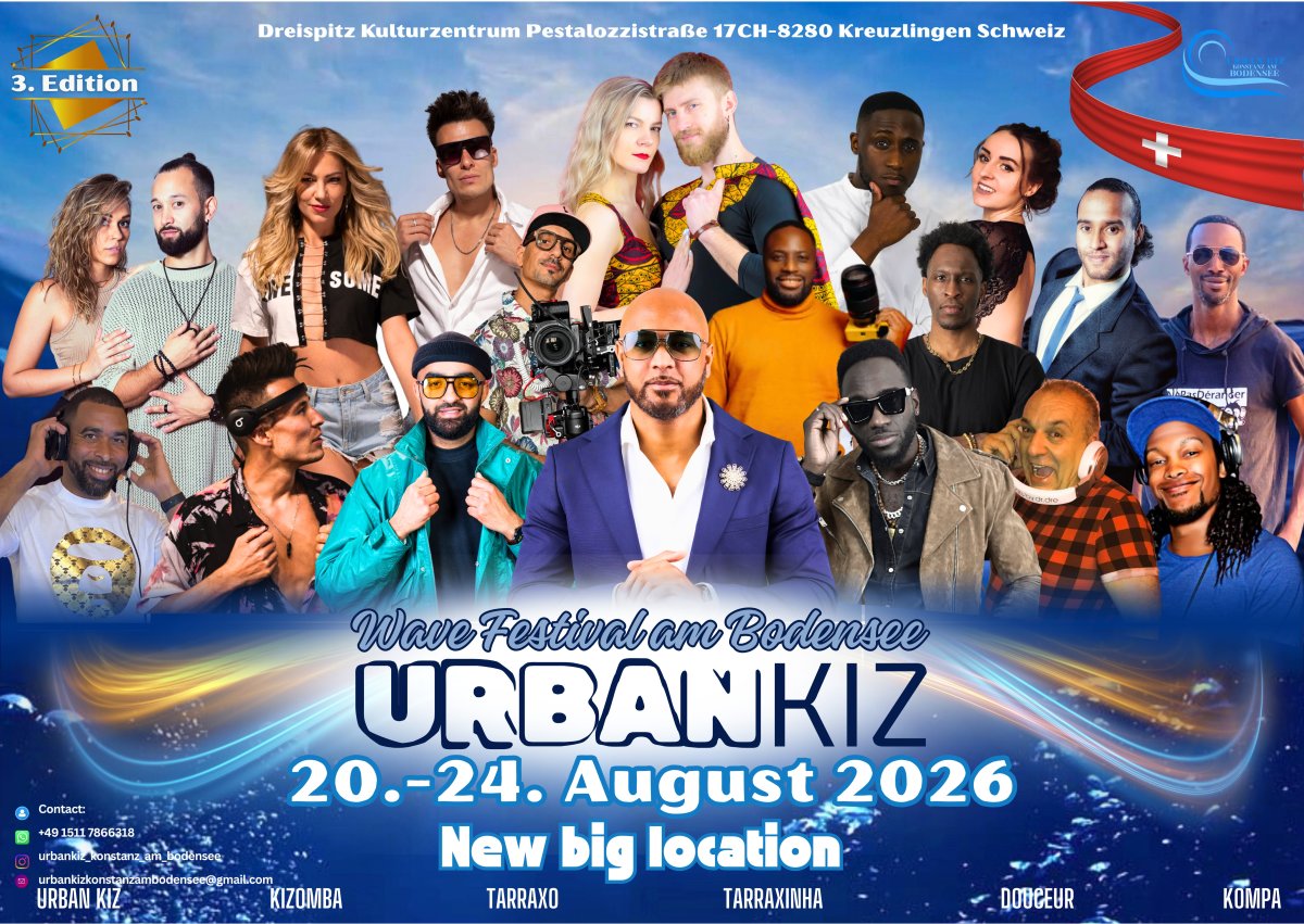 URBAN KIZ WAVE FESTIVAL AM BODENSEE 3. EDITION