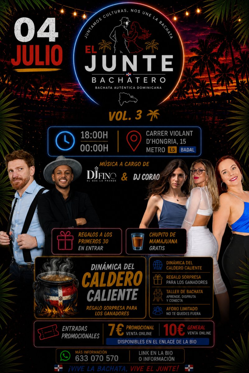 El junte bachatero Vol 3