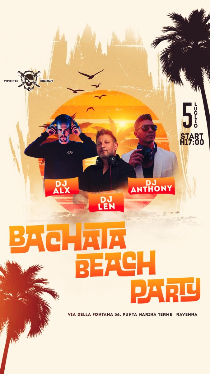5 LUGLIO - BACHATA BEACH PARTY -RAVENNA
