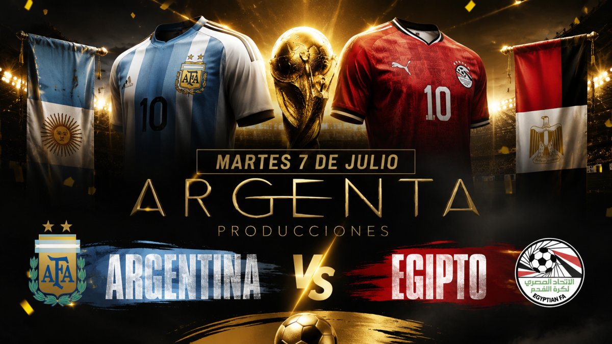 ARGENTA - ESPECIAL MUNDIAL: ARGENTINA VS EGIPTO