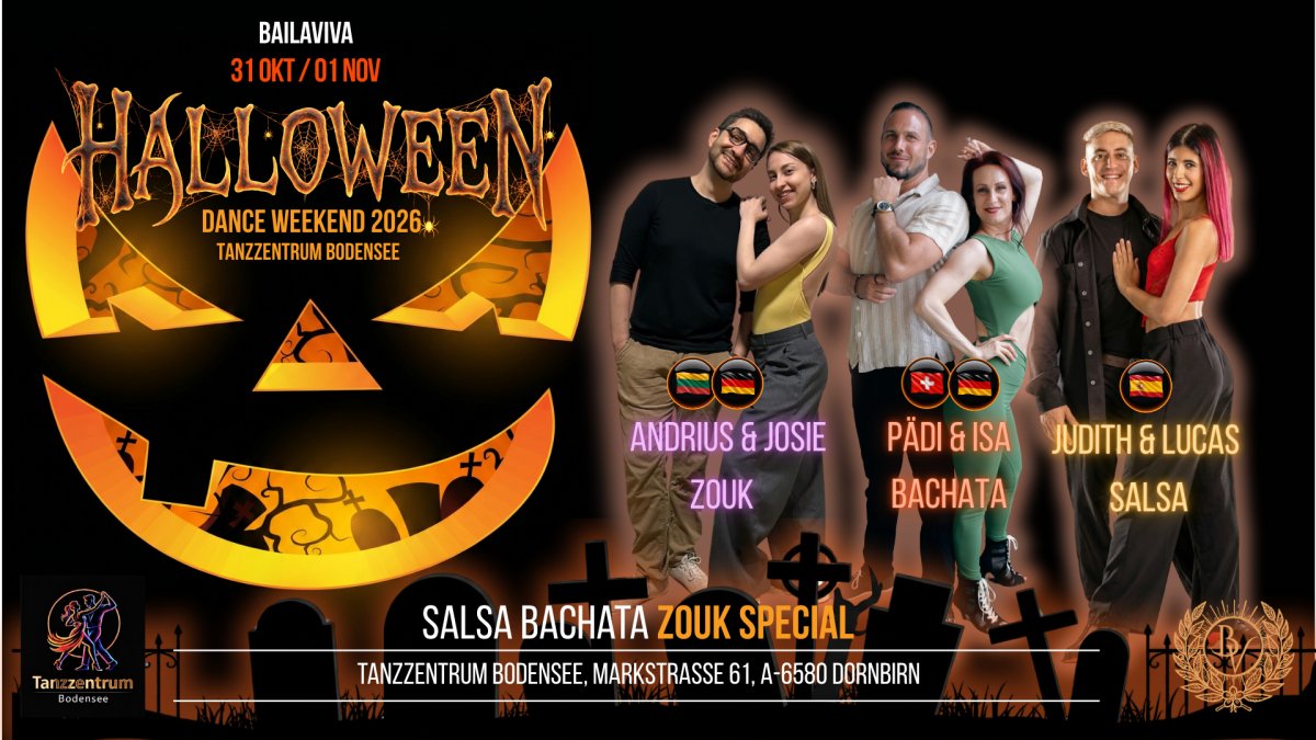 Halloween Dance & Workshop Event Dornbirn 2026