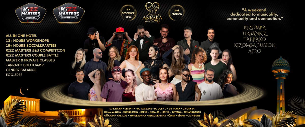 Kizomba Ankara Weekend 2026 - 2'nd Edition
