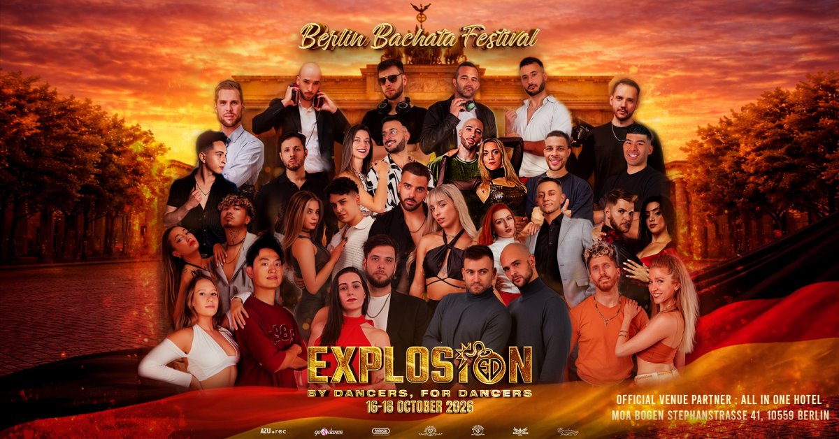 Explosion Berlin Bachata Festival 2026 #4 Edition 