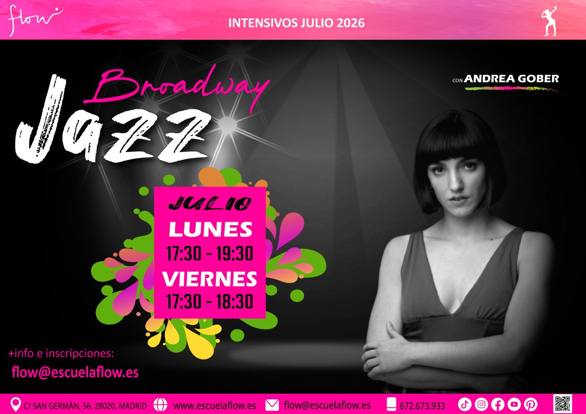 Intensivo Broadway JAZZ - julio 2026