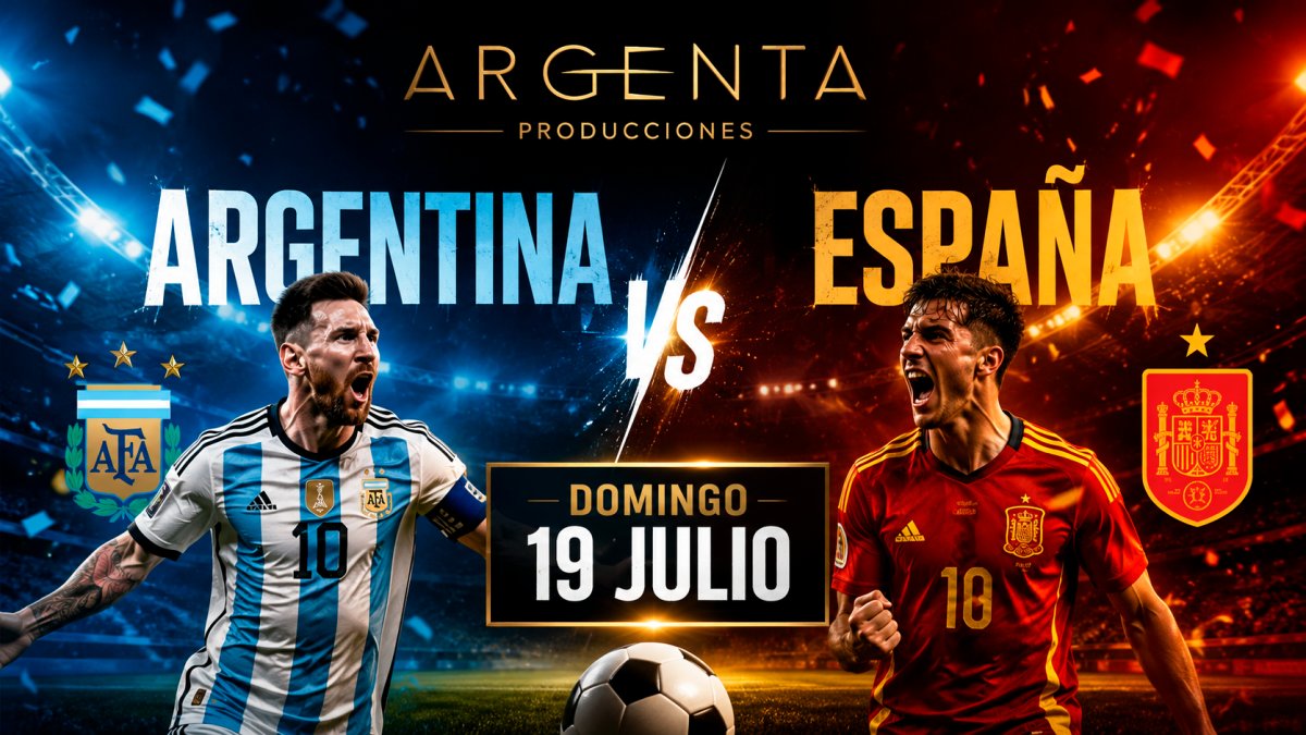 ARGENTA - LA GRAN FINAL : ARGENTINA VS ESPAÑA