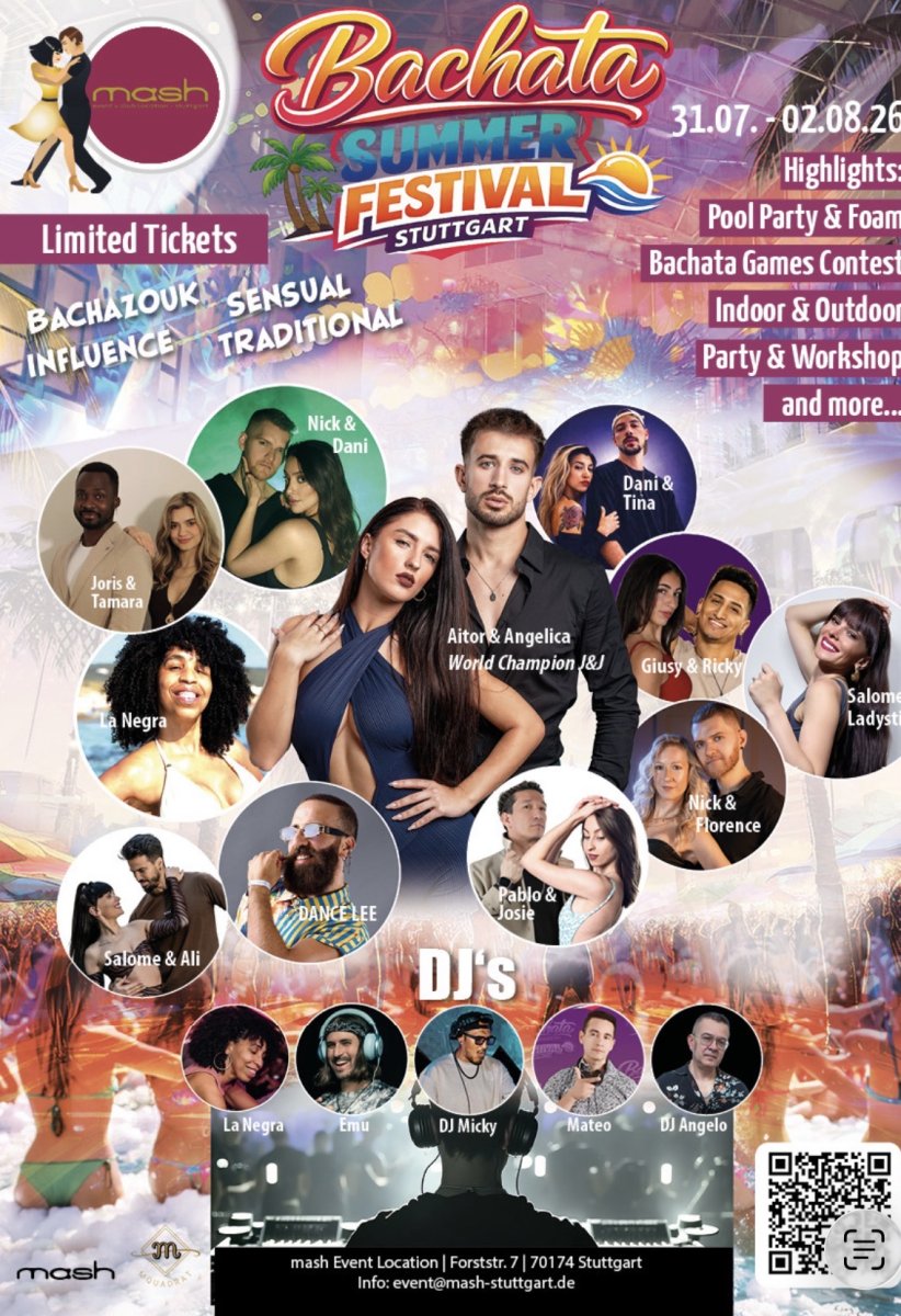 Summer Bachata Festival Stuttgart 2026