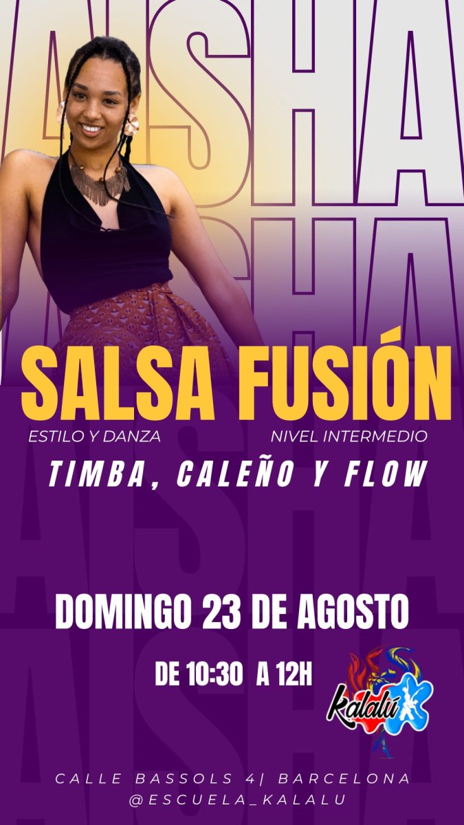TALLER SALSA FUSIÓN 