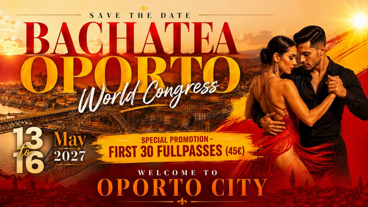 BACHATEA OPORTO CONGRESS - BAILEMOS POOLPARTY