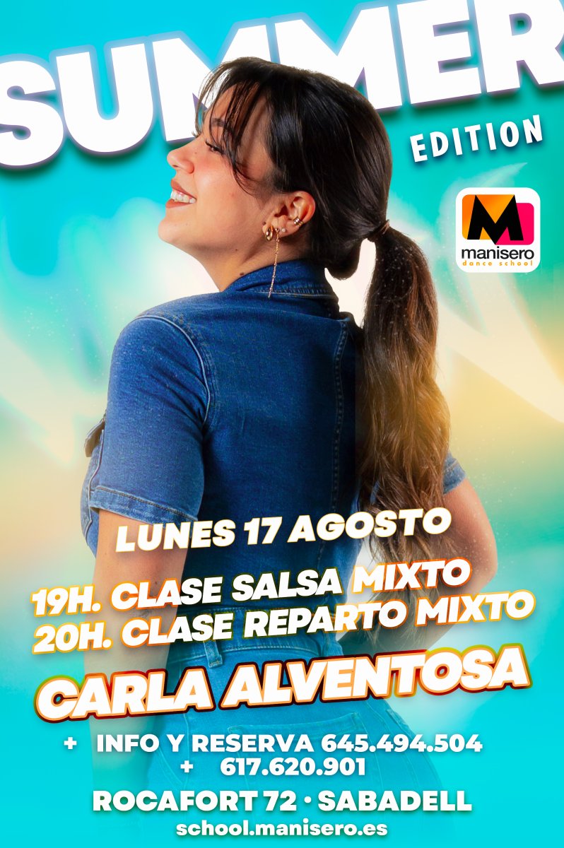 ☀️SALSA & REPARTO SUMMER EDITION by CARLA ALVENTOSA 