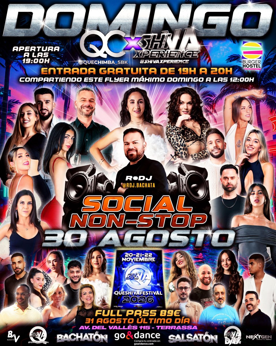 🔥 DOMINGO TERRAZA QC ❌ SHIVA 🔥