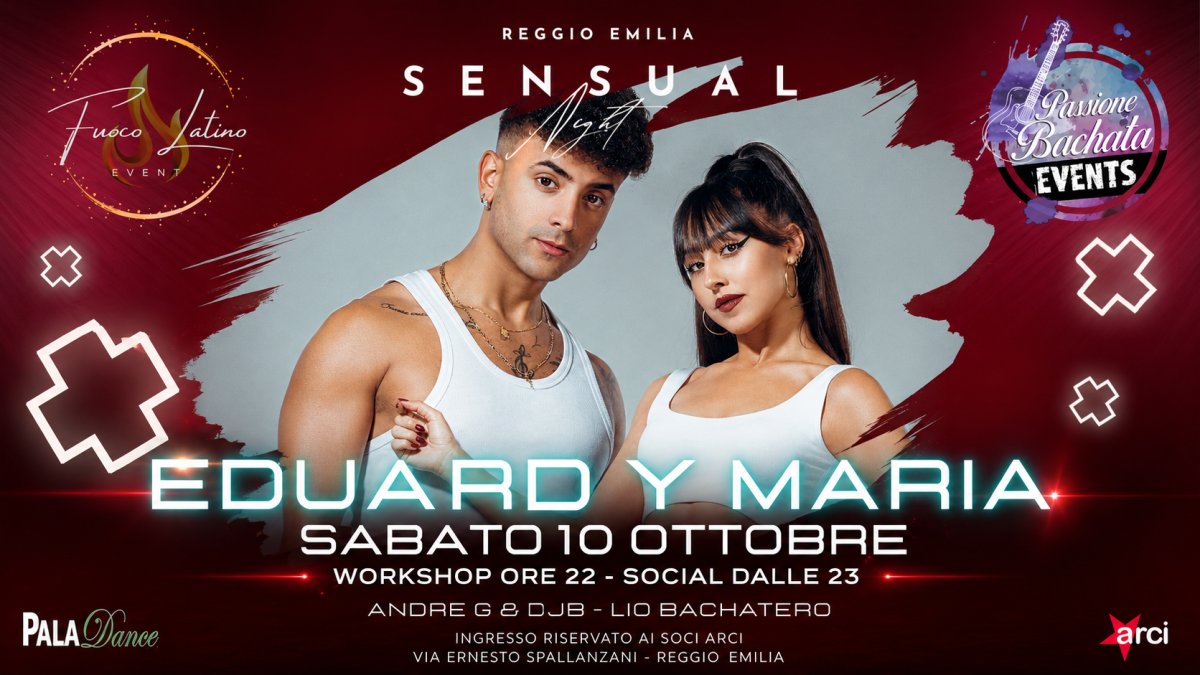 10 OTTOBRE SENSUAL NIGHT REGGIO EMILIA 