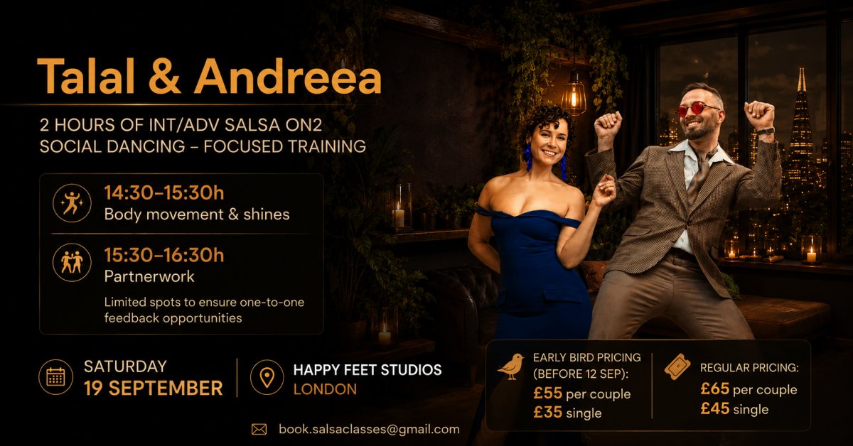 Talal & Andreea Focused Salsa Training