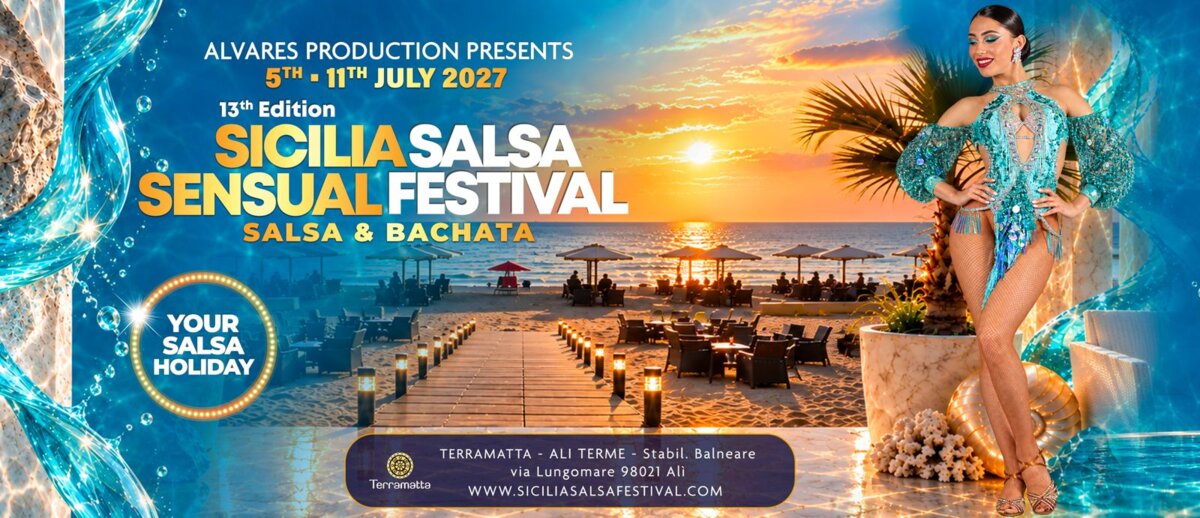 SICILIA SALSA SENSUAL FESTIVAL 2027 (13th Edition)