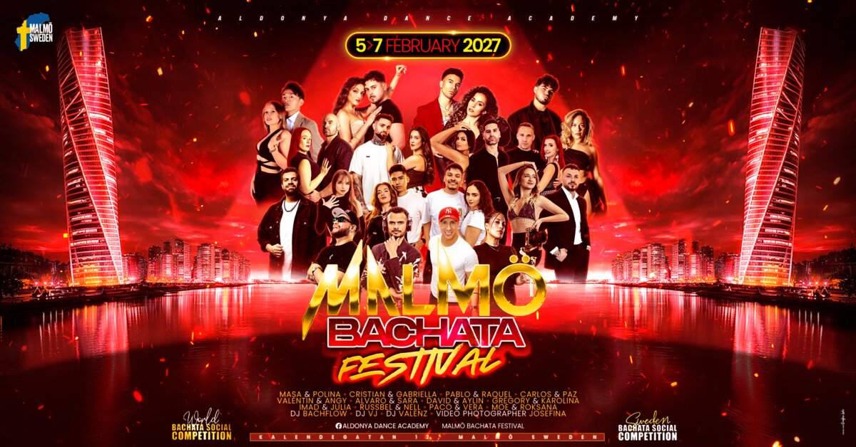 Malmö Bachata Festival (Sweden) - Febrero 2027