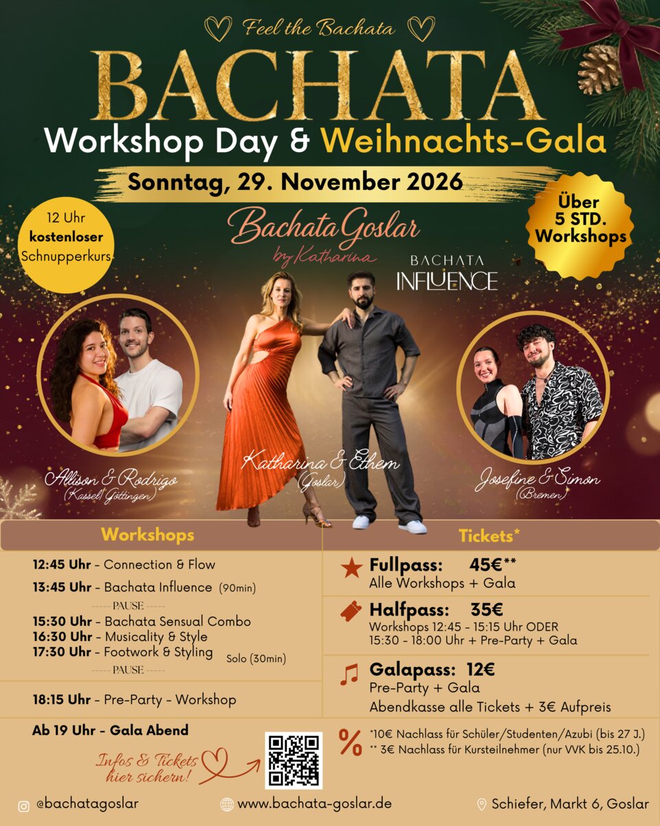 Xmas Workshops & Gala Night
