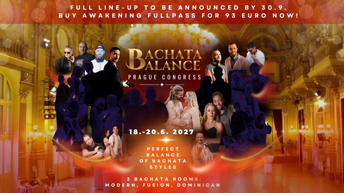 Bachata Balance Prague Congress 2027 (18.-20.6.)