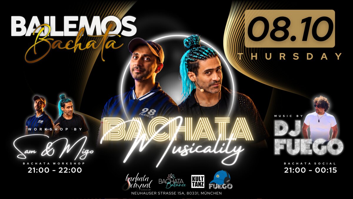 BAILEMOS Bachata with Sam & Migo