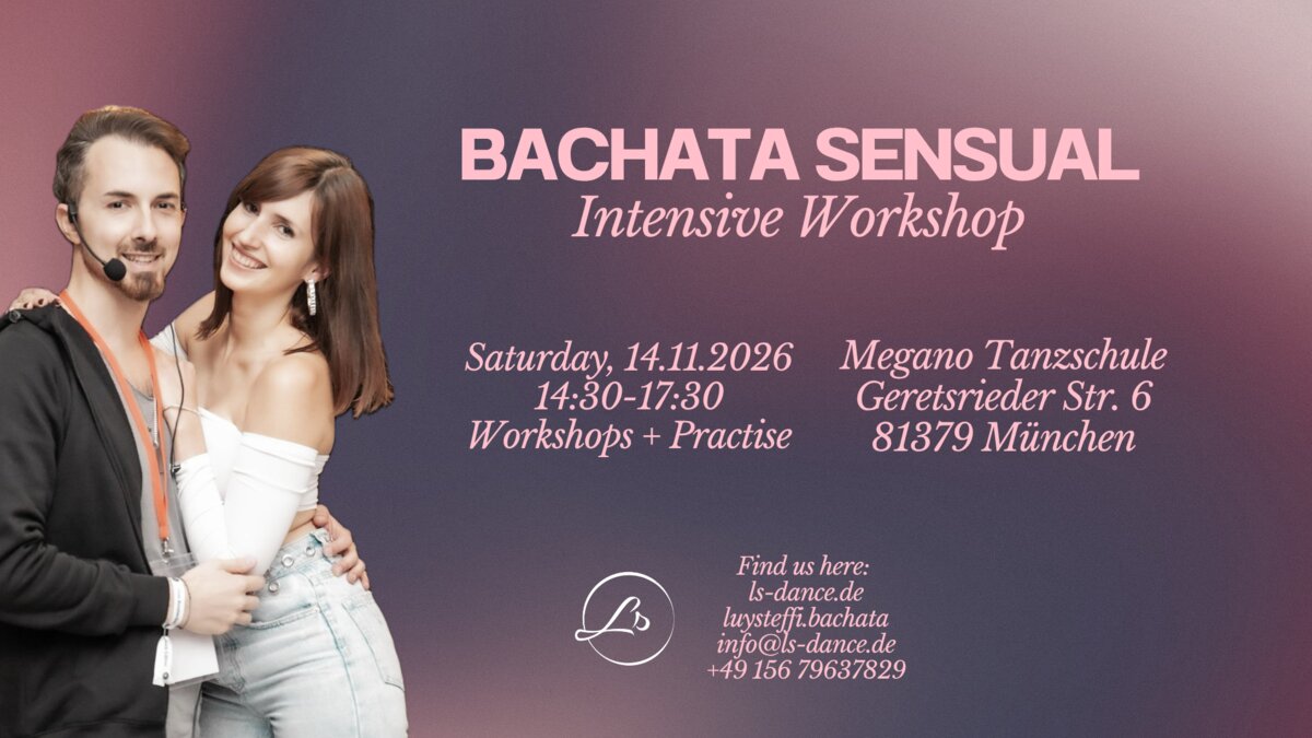 Bachata Sensual Intensive Workshop November - Learn how to Dance as One