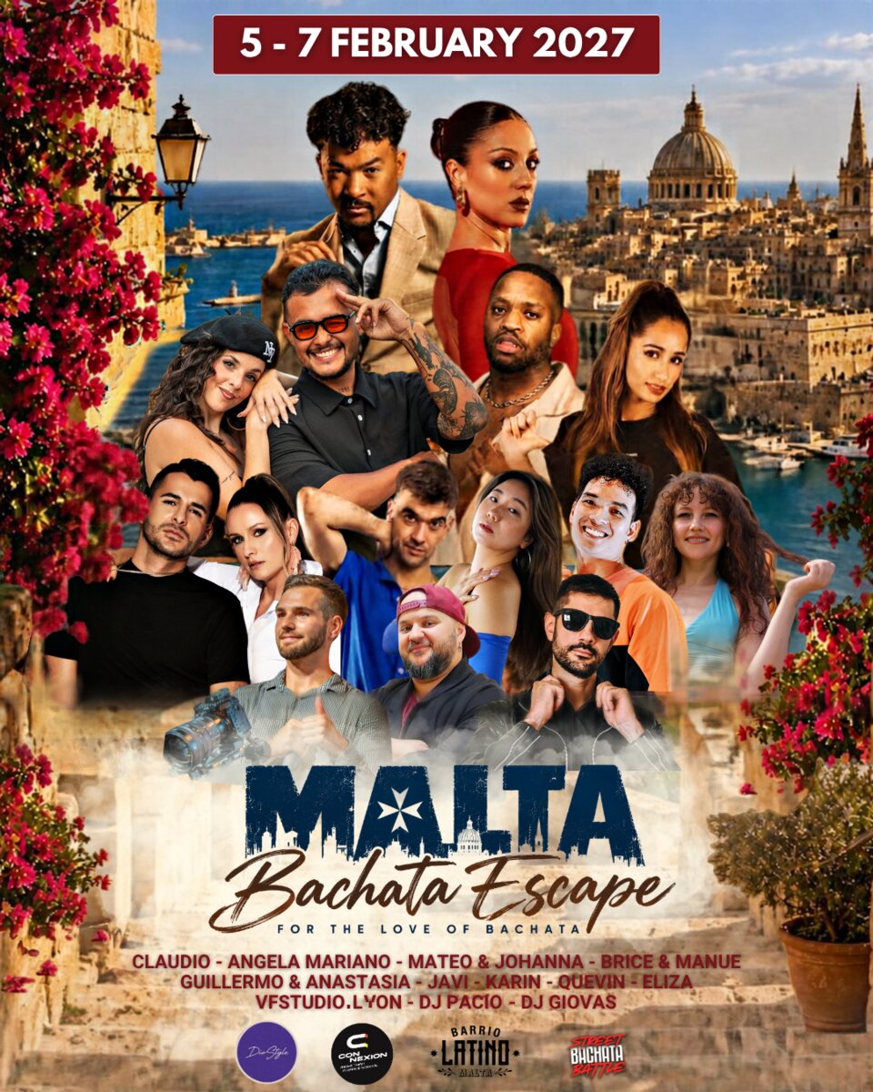 Malta Bachata Escape 2027: For the Love of Bachata