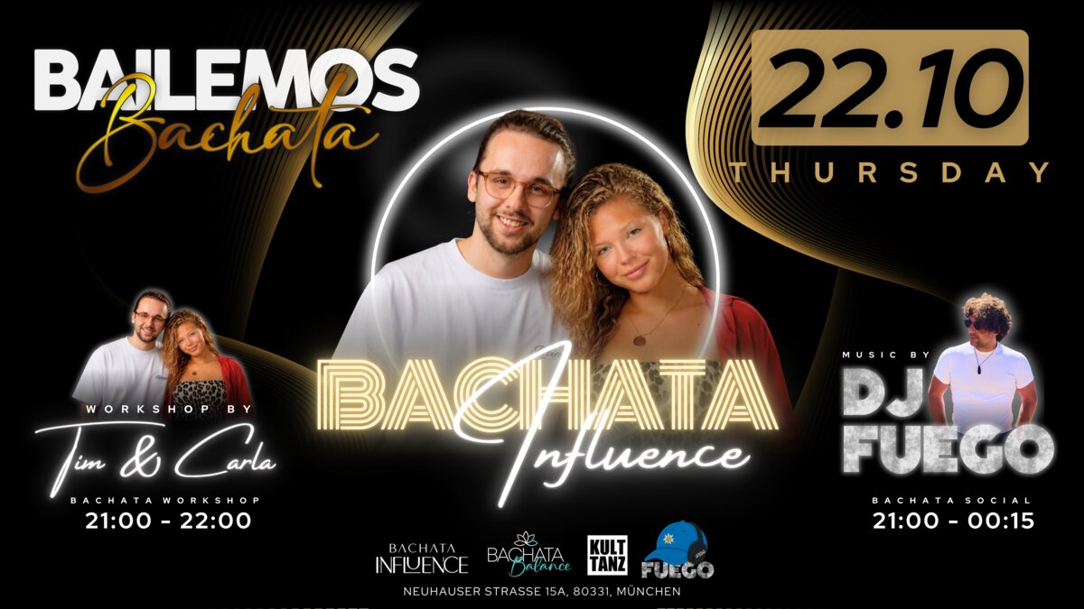 BAILEMOS Bachata with Tim & Carla