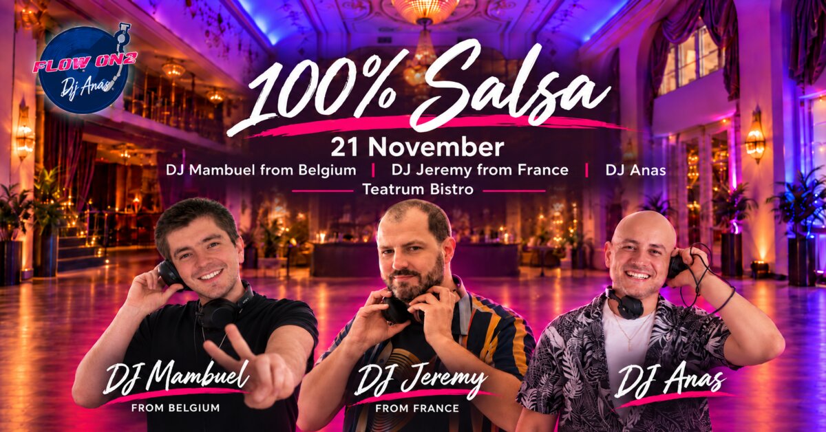FLOWon2 – 100%  SALSA 