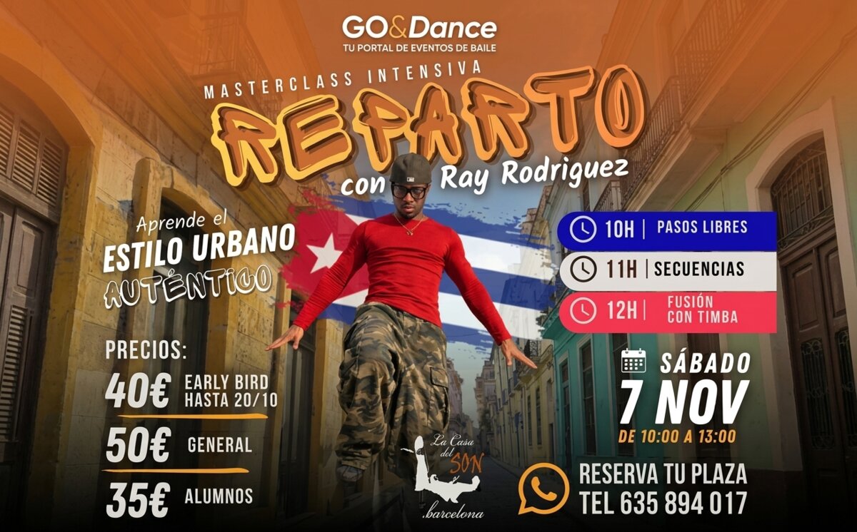 Masterclass Cuban REPARTO: 3 hours with Raymond