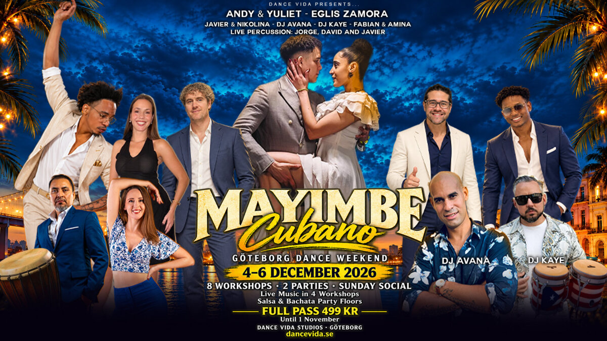 Mayimbe Cubano - Göteborg Dance Weekend 2026