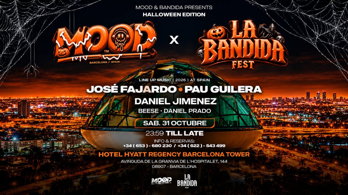 HALLOWEEN PRIVATE PARTY BY MOOD & LA BANDIDA