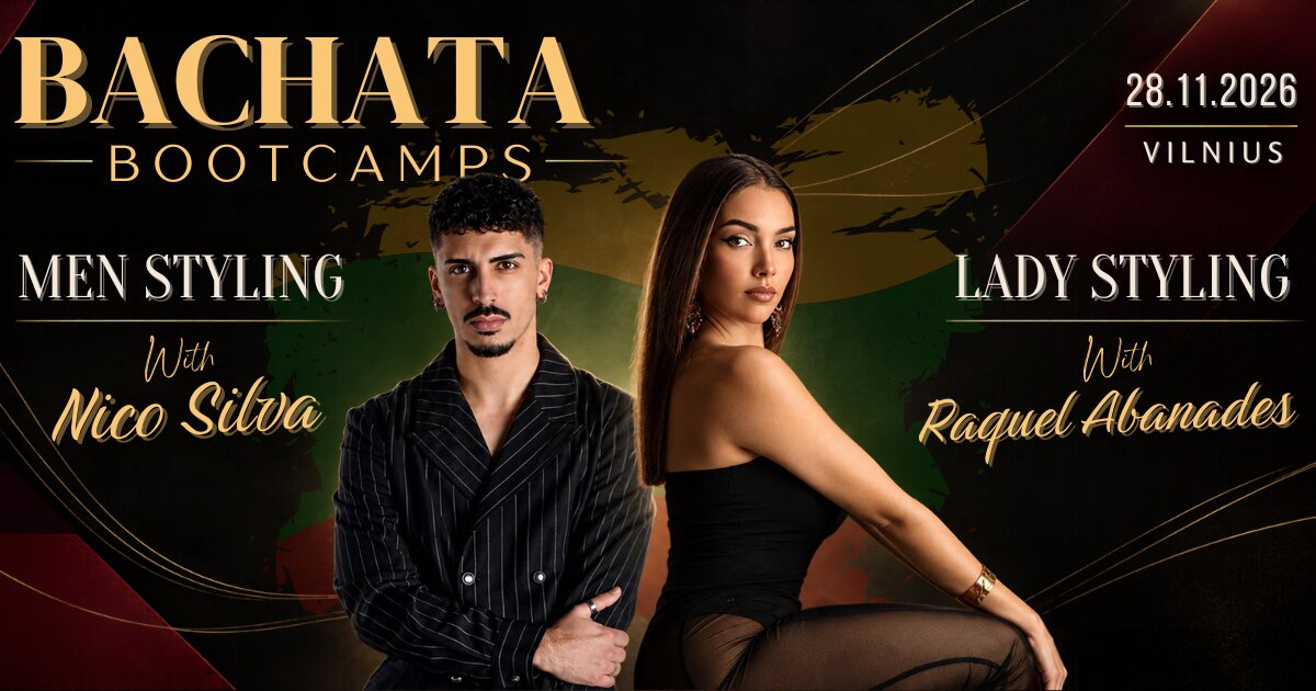 Bachata Ladystyle and Menstyle Bootcamps with Raquel Abanades & Nico Silva