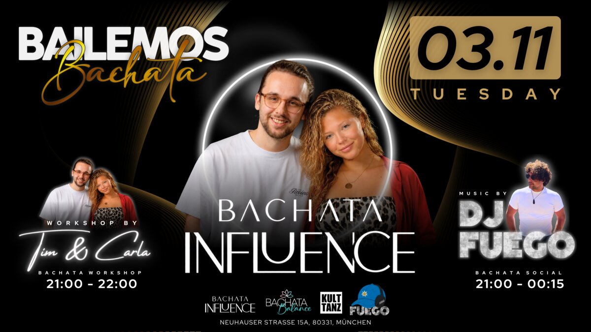 BAILEMOS Bachata with Tim & Carla