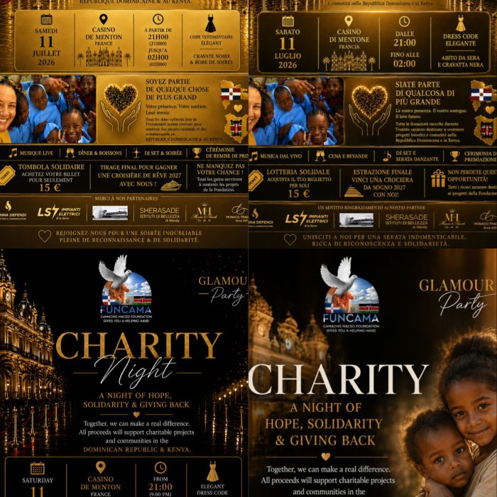 Charity Night Glamour Party